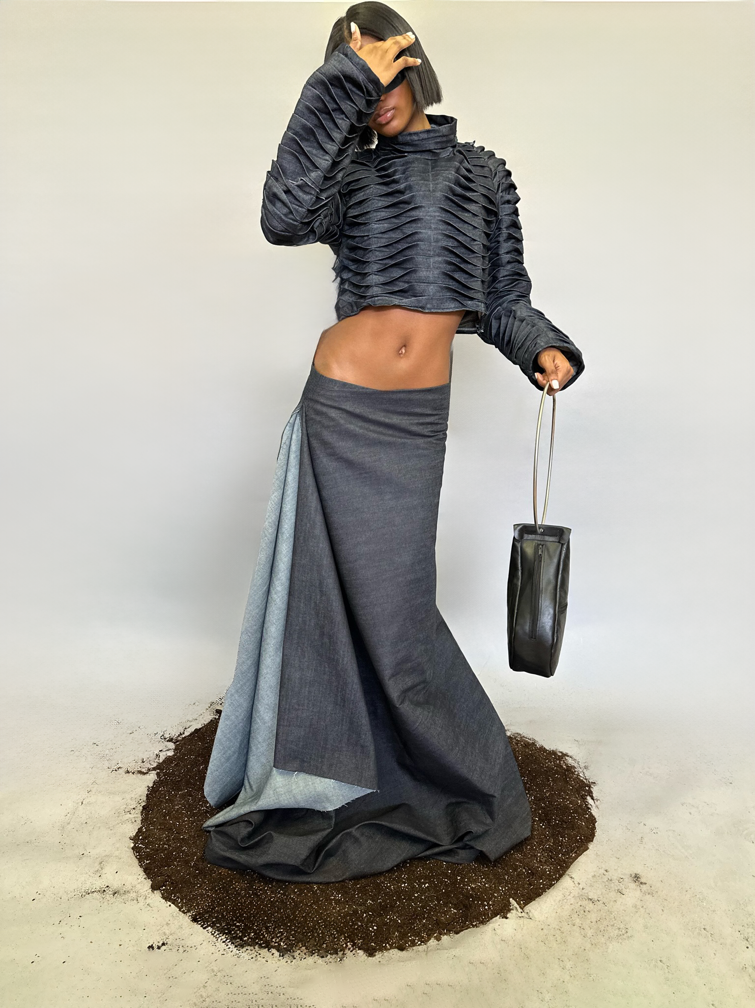 TIERRA Y AGUA VARIATION SKIRT