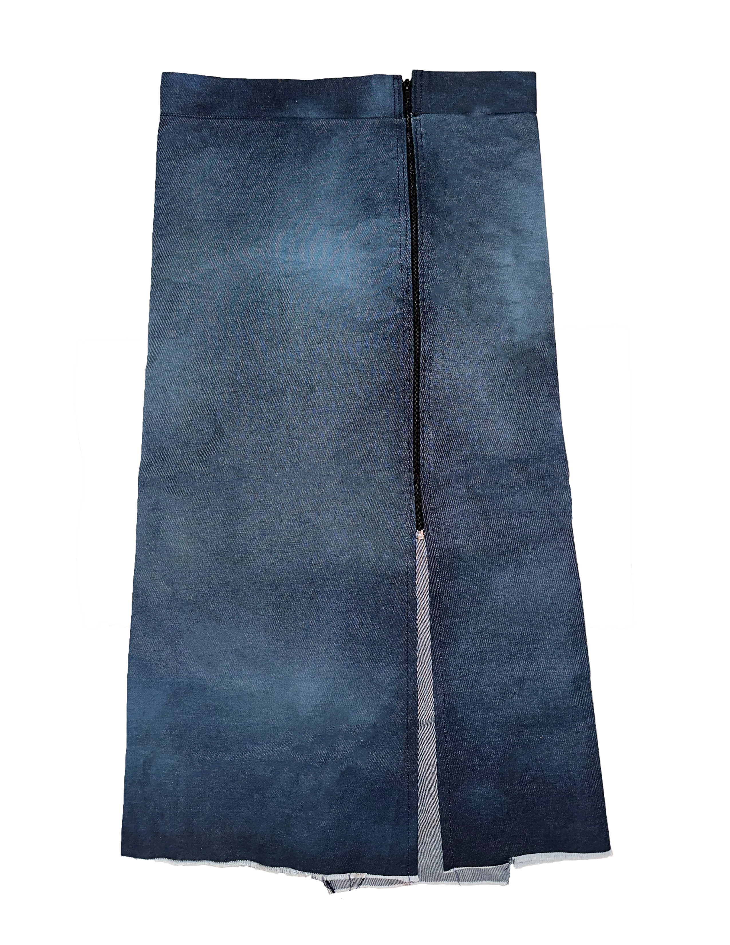 Japanese Denim Midi Skirt