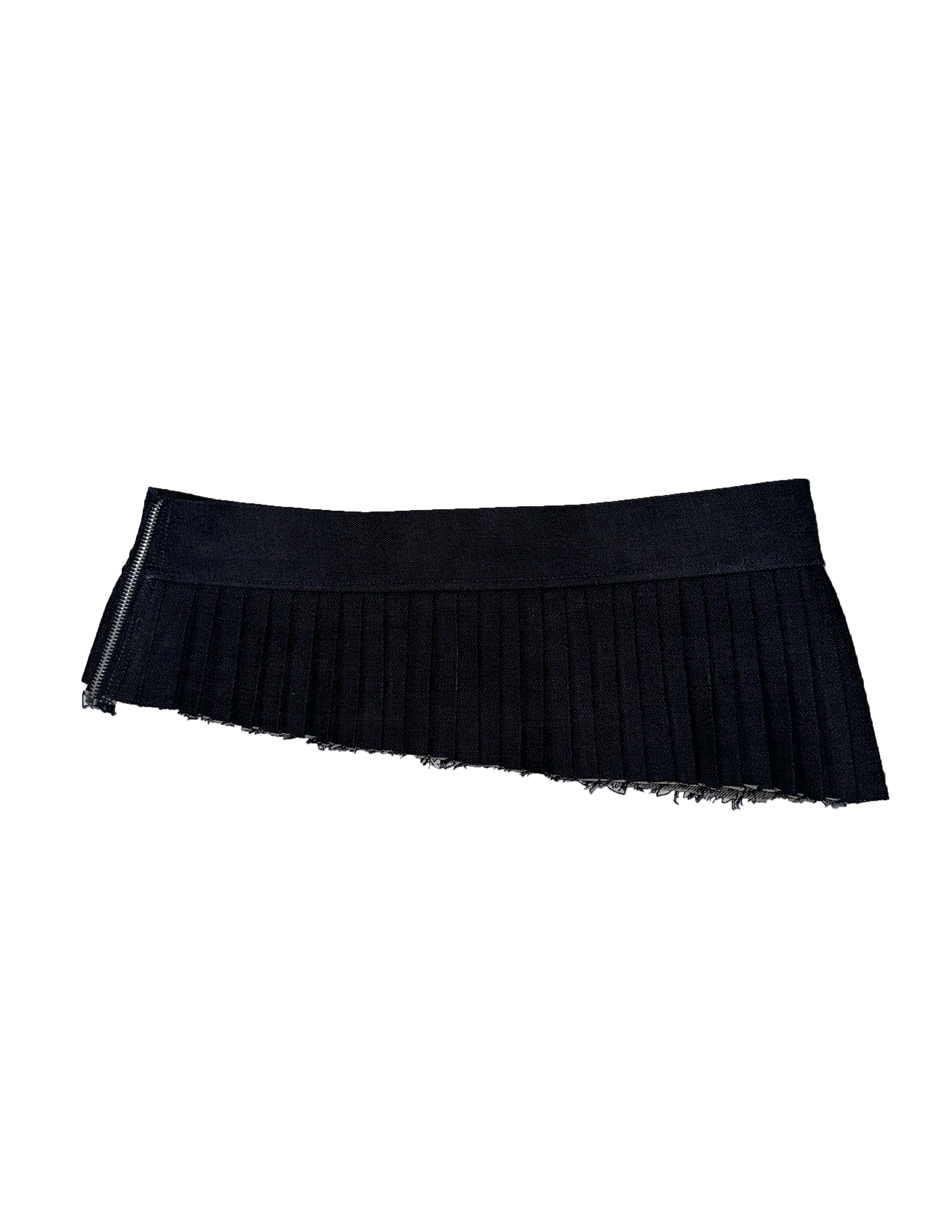 Japanese Denim Micro Mini Skirt